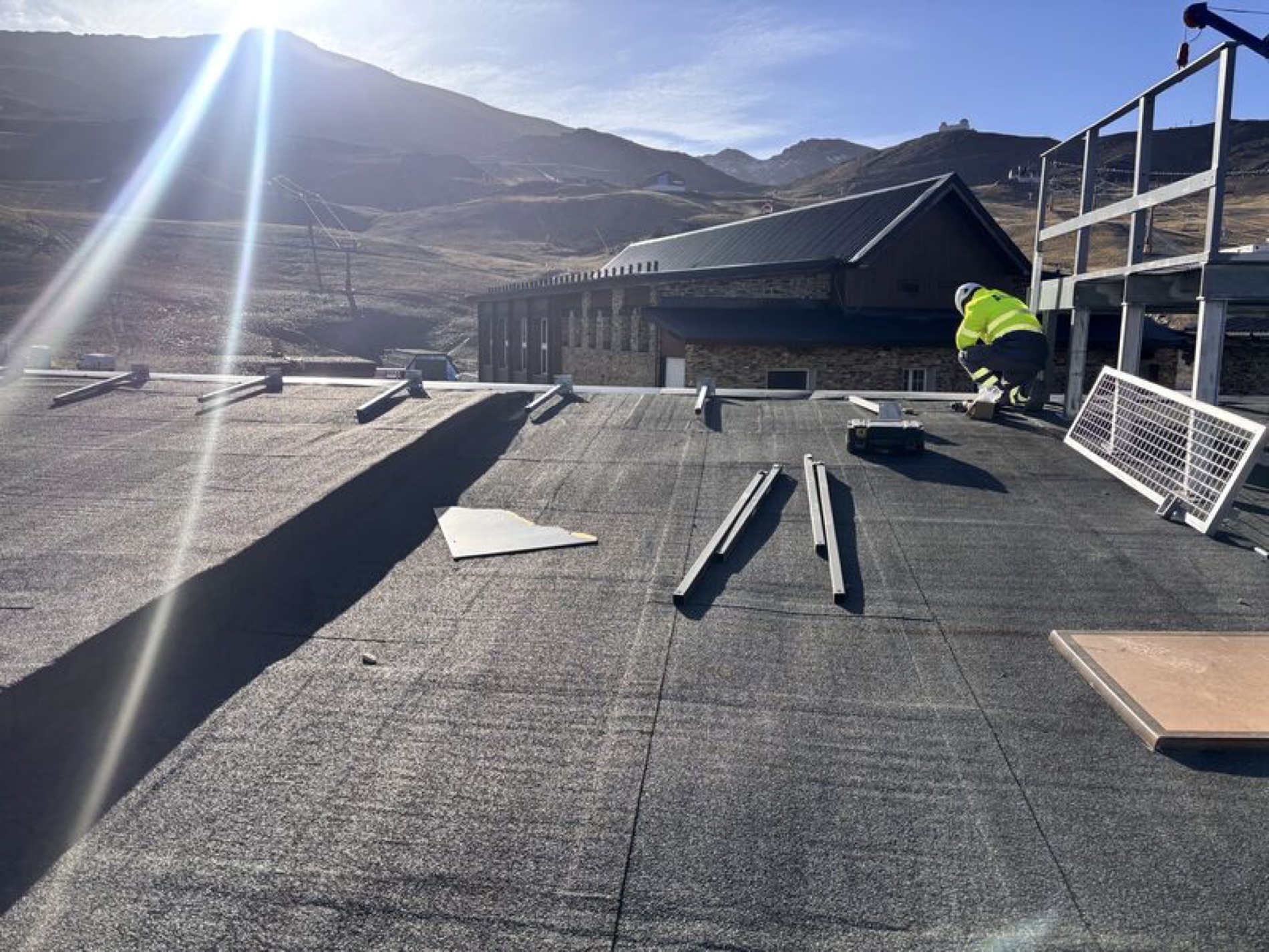 Instalación de placas solares fotovoltaicas